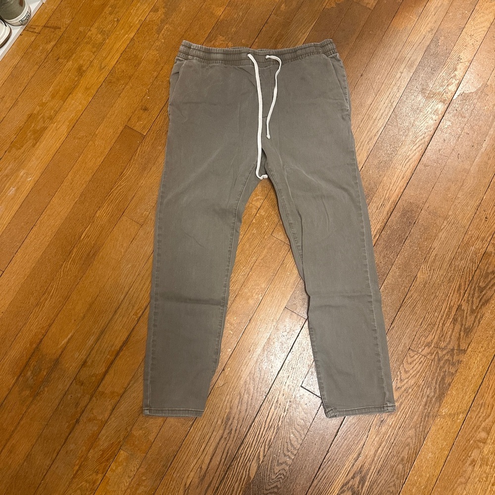 PacSun Gray Joggers with Drawstring Waistband